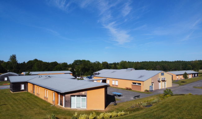 vue aérienne des bâtiments de La Providence